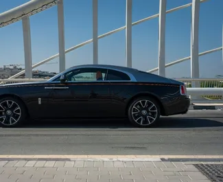 Noleggio Rolls-Royce Wraith. Auto Lusso per il noleggio negli Emirati Arabi Uniti ✓ Cauzione di Deposito di 5000 AED ✓ Opzioni assicurative RCT.