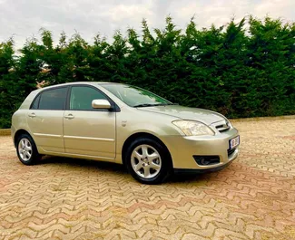 Noleggio Toyota Corolla. Auto Economica, Comfort per il noleggio in Albania ✓ Cauzione di Deposito di 100 EUR ✓ Opzioni assicurative RCT, Furto, All'estero, Giovane.