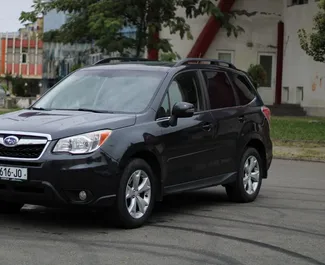 Motore Benzina da 2,5L di Subaru Forester 2014 per il noleggio a Tbilisi.