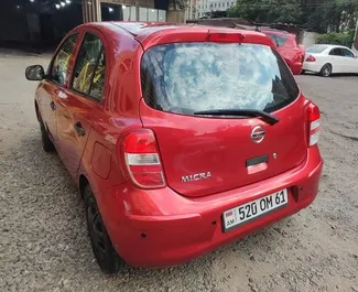 Noleggio auto Nissan Micra 2014 in Armenia, con carburante Benzina e 80 cavalli di potenza ➤ A partire da 33 USD al giorno.