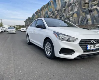 Noleggio auto Hyundai Accent 2017 in Georgia, con carburante Benzina e 130 cavalli di potenza ➤ A partire da 95 GEL al giorno.