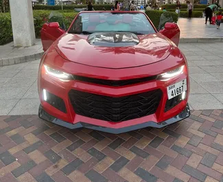 Noleggio auto Chevrolet Camaro Cabrio 2020 negli Emirati Arabi Uniti, con carburante Benzina e 320 cavalli di potenza ➤ A partire da 220 AED al giorno.