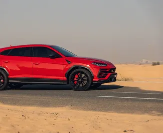 Noleggio auto Lamborghini Urus 2022 negli Emirati Arabi Uniti, con carburante Benzina e 650 cavalli di potenza ➤ A partire da 3000 AED al giorno.