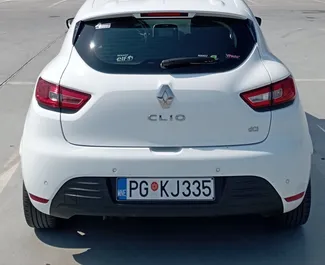 Noleggio Renault Clio 4. Auto Economica per il noleggio in Montenegro ✓ Cauzione di Deposito di 100 EUR ✓ Opzioni assicurative RCT, CDW, SCDW, FDW, All'estero.