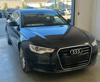 Vista frontale di un noleggio Audi A6 a Tirana, Albania ✓ Auto #8684. ✓ Cambio Automatico TM ✓ 0 recensioni.