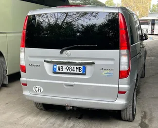 Noleggio Mercedes-Benz Viano. Auto Comfort, Premium, Monovolume per il noleggio in Albania ✓ Cauzione di Deposito di 300 EUR ✓ Opzioni assicurative RCT, CDW, SCDW, Giovane.