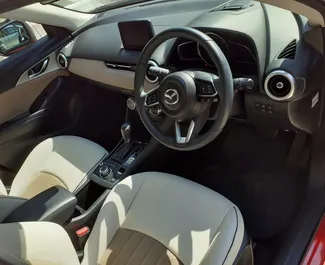 Noleggio Mazda CX-3. Auto Comfort, Crossover per il noleggio a Cipro ✓ Cauzione di Deposito di 500 EUR ✓ Opzioni assicurative RCT, CDW, Giovane.