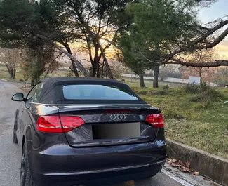 Noleggio Audi A3 Cabrio. Auto Comfort, Premium, Cabrio per il noleggio in Albania ✓ Cauzione di Deposito di 200 EUR ✓ Opzioni assicurative RCT.