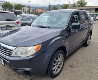 Vista frontale di un noleggio Subaru Forester a Tbilisi, Georgia ✓ Auto #9248. ✓ Cambio Automatico TM ✓ 1 recensioni.