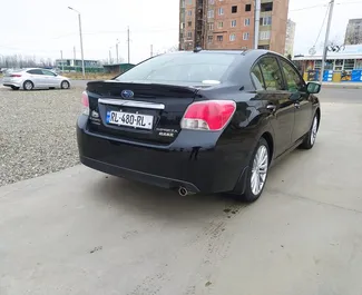 Noleggio Subaru Impreza. Auto Comfort per il noleggio in Georgia ✓ Cauzione di Deposito di 250 GEL ✓ Opzioni assicurative RCT, CDW, SCDW, FDW, Passeggeri, Furto, Senza deposito.