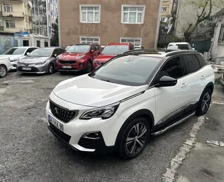 Vista frontale di un noleggio Peugeot 3008 a Istanbul, Turchia ✓ Auto #8987. ✓ Cambio Automatico TM ✓ 0 recensioni.