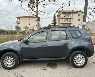 Noleggio Dacia Duster. Auto Economica, Comfort, Crossover per il noleggio in Albania ✓ Cauzione di Deposito di 100 EUR ✓ Opzioni assicurative RCT, FDW.