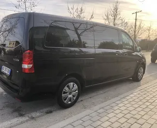 Noleggio Mercedes-Benz Vito. Auto Comfort, Premium, Monovolume per il noleggio in Albania ✓ Cauzione di Deposito di 250 EUR ✓ Opzioni assicurative RCT, FDW.