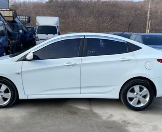 Noleggio auto Hyundai Accent 2014 in Albania, con carburante Diesel e 126 cavalli di potenza ➤ A partire da 20 EUR al giorno.