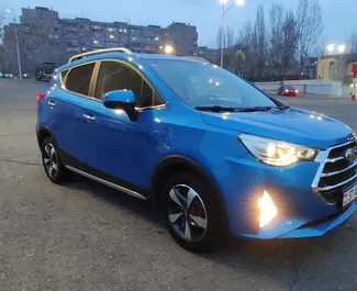 Noleggio JAC S3+. Auto Economica, Comfort, Crossover per il noleggio in Armenia ✓ Cauzione di Deposito di 400 USD ✓ Opzioni assicurative RCT, CDW, Passeggeri, Furto, All'estero.