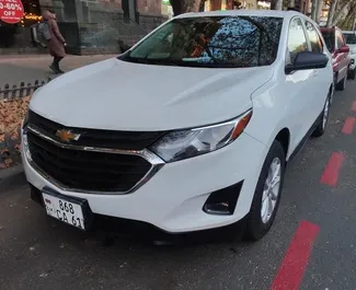 Vista frontale di un noleggio Chevrolet Equinox a Yerevan, Armenia ✓ Auto #9560. ✓ Cambio Automatico TM ✓ 0 recensioni.