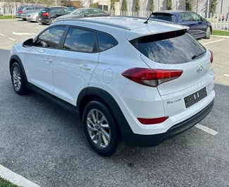 Noleggio Hyundai Tucson. Auto Economica, Comfort, SUV, Crossover per il noleggio in Albania ✓ Cauzione di Senza deposito ✓ Opzioni assicurative RCT, CDW, FDW, All'estero, Giovane, Senza deposito.