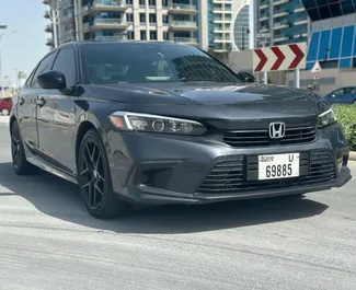 Noleggio auto Honda Civic 2023 negli Emirati Arabi Uniti, con carburante Benzina e 158 cavalli di potenza ➤ A partire da 105 AED al giorno.