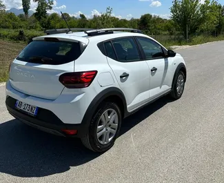 Noleggio auto Dacia Sandero Stepway 2024 in Albania, con carburante Benzina e 90 cavalli di potenza ➤ A partire da 27 EUR al giorno.