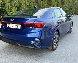 Noleggio auto Kia Forte 2022 negli Emirati Arabi Uniti, con carburante Benzina e 150 cavalli di potenza ➤ A partire da 95 AED al giorno.