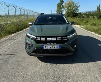 Noleggio auto Dacia Sandero Stepway #10109 Manuale all'aeroporto di Tirana, dotata di motore 1,0L ➤ Da Marenglen in Albania.