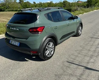 Noleggio auto Dacia Sandero Stepway 2024 in Albania, con carburante Benzina e 90 cavalli di potenza ➤ A partire da 27 EUR al giorno.