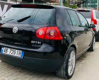 Noleggio auto Volkswagen Golf 5 2007 in Albania, con carburante Diesel e 160 cavalli di potenza ➤ A partire da 25 EUR al giorno.