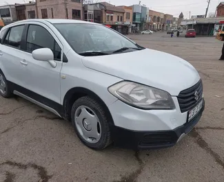 Vista frontale di un noleggio Suzuki SX4 S-Cross a Yerevan, Armenia ✓ Auto #9946. ✓ Cambio Manuale TM ✓ 0 recensioni.