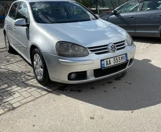 Noleggio auto Volkswagen Golf 5 #10039 Automatico all'aeroporto di Tirana, dotata di motore 1,9L ➤ Da Armand in Albania.