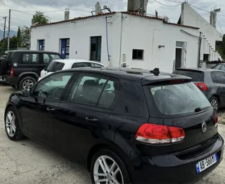 Noleggio auto Volkswagen Golf 6 #10311 Automatico all'aeroporto di Tirana, dotata di motore 1,6L ➤ Da Enea in Albania.