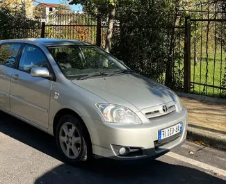 Noleggio auto Toyota Corolla 2006 in Albania, con carburante Diesel e 88 cavalli di potenza ➤ A partire da 25 EUR al giorno.