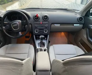 Noleggio Audi A3. Auto Comfort, Premium per il noleggio in Albania ✓ Cauzione di Deposito di 200 EUR ✓ Opzioni assicurative RCT.