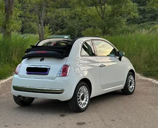 Noleggio auto Fiat 500 Cabrio #10437 Manuale a Budva, dotata di motore 1,2L ➤ Da Luka in Montenegro.