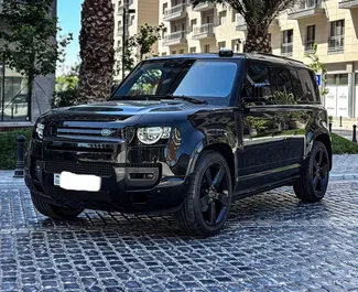 Noleggio auto Land Rover Defender 2022 in Azerbaigian, con carburante Benzina e 300 cavalli di potenza ➤ A partire da 531 AZN al giorno.