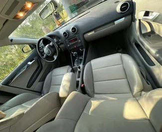 Noleggio Audi A3. Auto Comfort, Premium per il noleggio in Albania ✓ Cauzione di Deposito di 100 EUR ✓ Opzioni assicurative RCT.