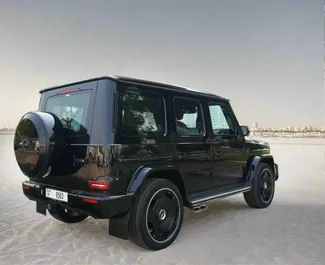 Noleggio auto Mercedes-Benz G63 AMG 2022 negli Emirati Arabi Uniti, con carburante Benzina e 670 cavalli di potenza ➤ A partire da 1850 AED al giorno.