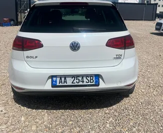 Noleggio Volkswagen Golf 7. Auto Economica, Comfort per il noleggio in Albania ✓ Cauzione di Senza deposito ✓ Opzioni assicurative RCT, CDW, SCDW, All'estero, Giovane.