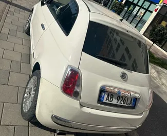 Noleggio auto Fiat 500 2010 in Albania, con carburante Benzina e 69 cavalli di potenza ➤ A partire da 22 EUR al giorno.