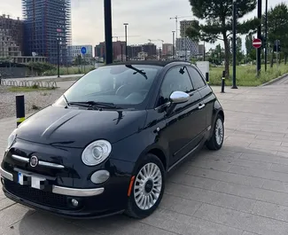 Noleggio auto Fiat 500 Cabrio 2014 in Albania, con carburante Gas e 90 cavalli di potenza ➤ A partire da 35 EUR al giorno.