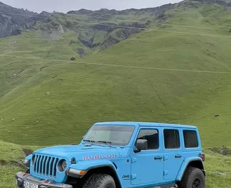 Noleggio auto Jeep Wrangler Rubicon 2021 in Georgia, con carburante Benzina e 275 cavalli di potenza ➤ A partire da 265 GEL al giorno.