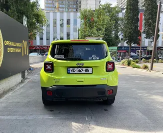 Noleggio Jeep Renegade. Auto Economica, Comfort, Crossover per il noleggio in Georgia ✓ Cauzione di Deposito di 270 GEL ✓ Opzioni assicurative RCT, CDW.