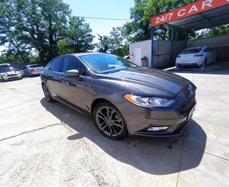 Noleggio auto Ford Fusion Sedan 2018 in Georgia, con carburante Benzina e 175 cavalli di potenza ➤ A partire da 149 GEL al giorno.