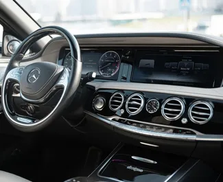 Noleggio auto Mercedes-Benz S65 AMG 2018 in Azerbaigian, con carburante Benzina e 630 cavalli di potenza ➤ A partire da 411 AZN al giorno.