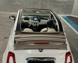 Motore Benzina da 1,2L di Fiat 500 Cabrio 2017 per il noleggio a Barcellona.