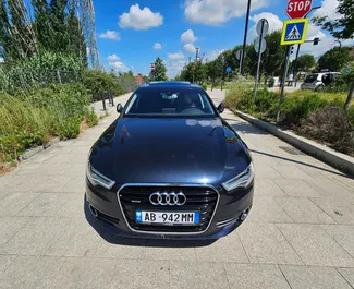 Vista frontale di un noleggio Audi A6 a Tirana, Albania ✓ Auto #10784. ✓ Cambio Automatico TM ✓ 0 recensioni.