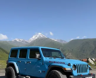 Motore Benzina da 2,0L di Jeep Wrangler Rubicon 2021 per il noleggio a Tbilisi.