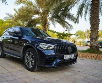 Noleggio auto Mercedes-Benz GLC300 2022 negli Emirati Arabi Uniti, con carburante Benzina e 220 cavalli di potenza ➤ A partire da 380 AED al giorno.