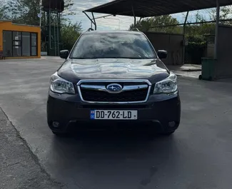 Subaru Forester 2016 disponibile per il noleggio a Kutaisi, con limite di chilometraggio di illimitato.