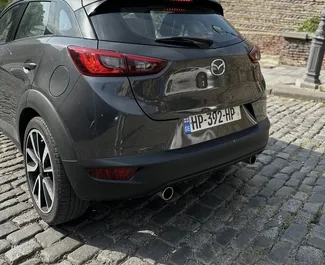 Mazda CX-3 2018 disponibile per il noleggio a Tbilisi, con limite di chilometraggio di illimitato.