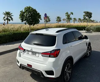 Noleggio auto Mitsubishi ASX 2024 negli Emirati Arabi Uniti, con carburante Benzina e 171 cavalli di potenza ➤ A partire da 160 AED al giorno.